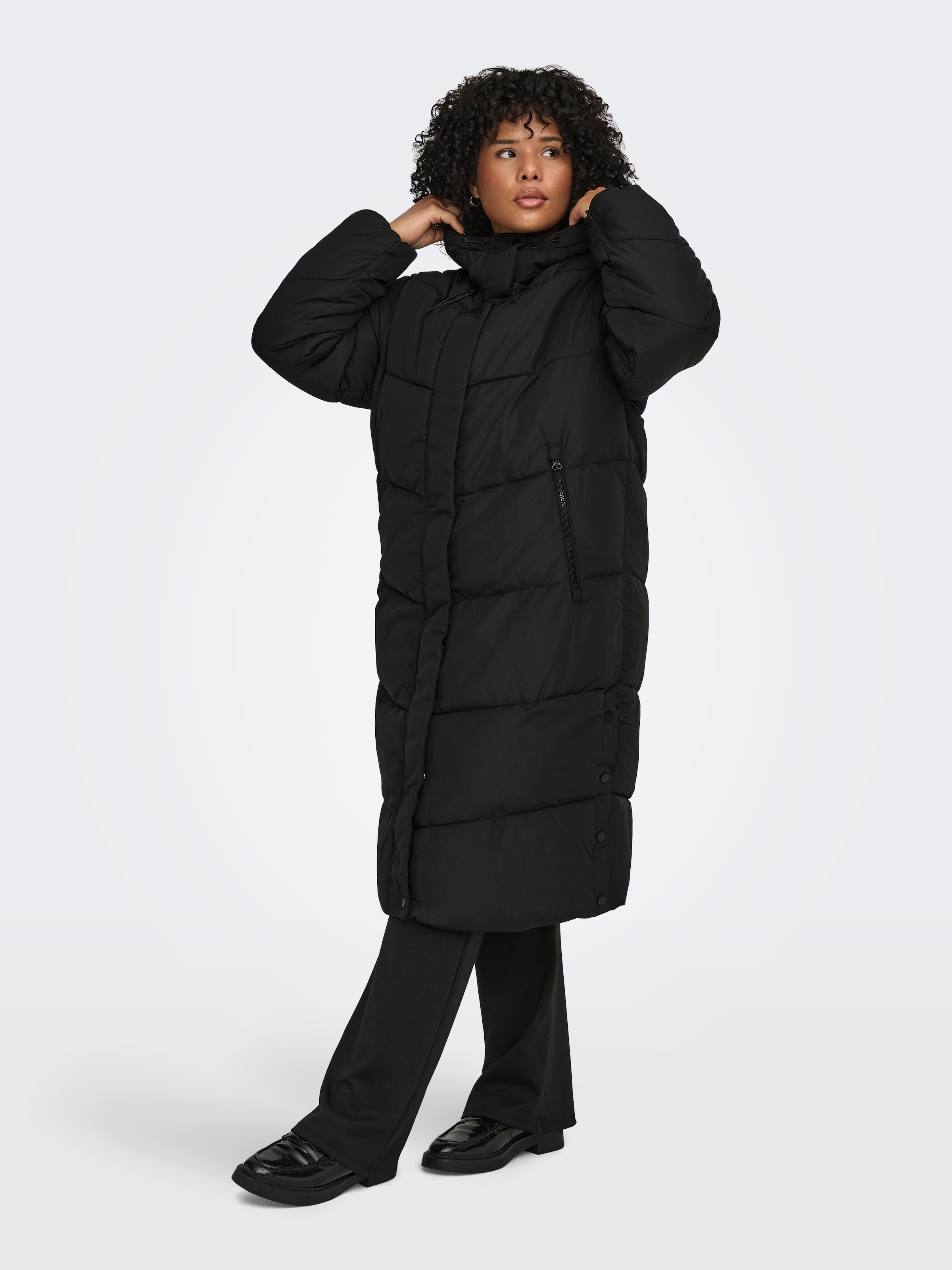 ONLY CARMAKOMA Steppmantel »CARMAGGI LIFE LONG PUFFER OTW«