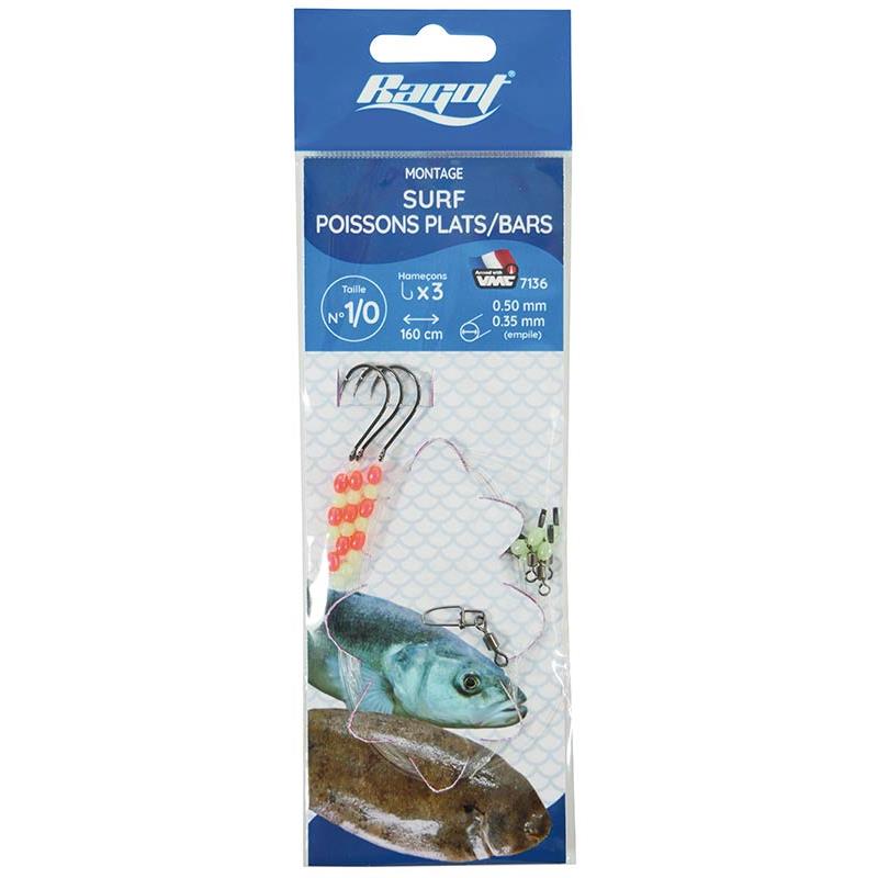 Bas De Ligne Ragot Bas De Ligne Poissons Plats / Bars