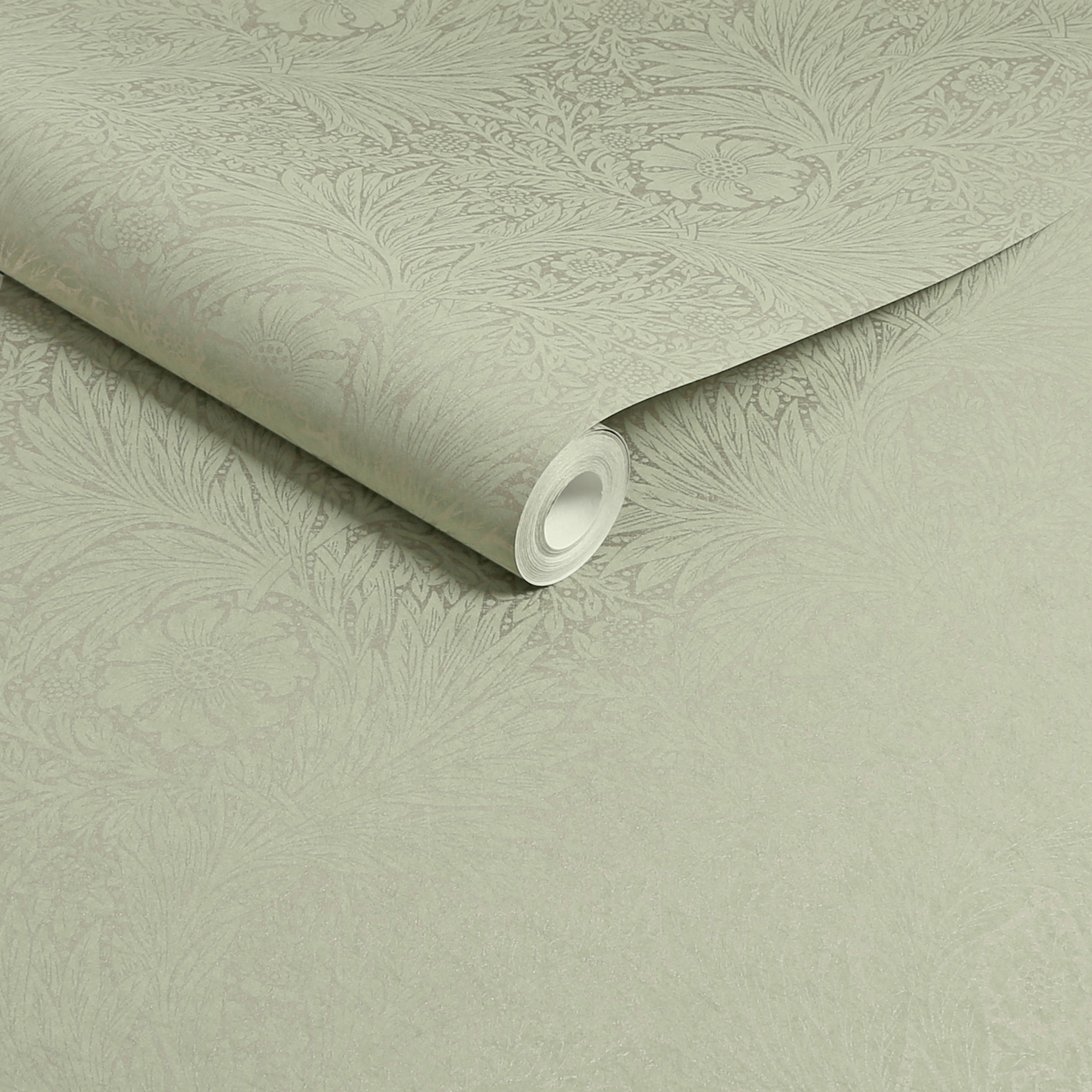 Vliesbehang marigold fibrous sage