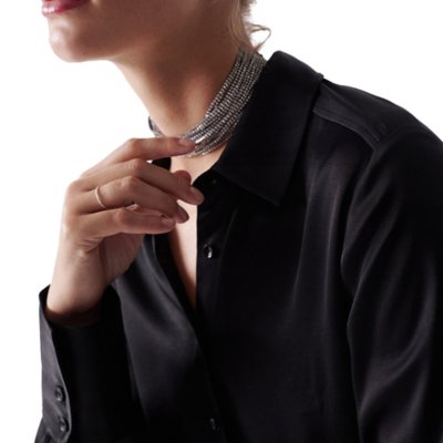 Chemise à manches longues femme Satin SALSA