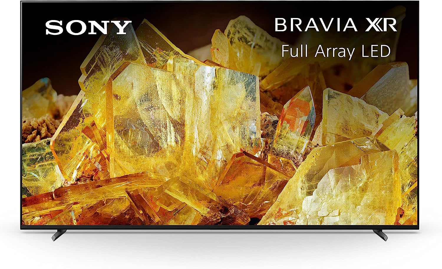 TV Sony 4K Ultra HD de 55 polegadas Série X90L: BRAVIA XR Full Array LED Smart Google TV com Dolby Vision HDR e recursos exclusivos para o Playstation® 5 XR55X90L - Modelo 2023