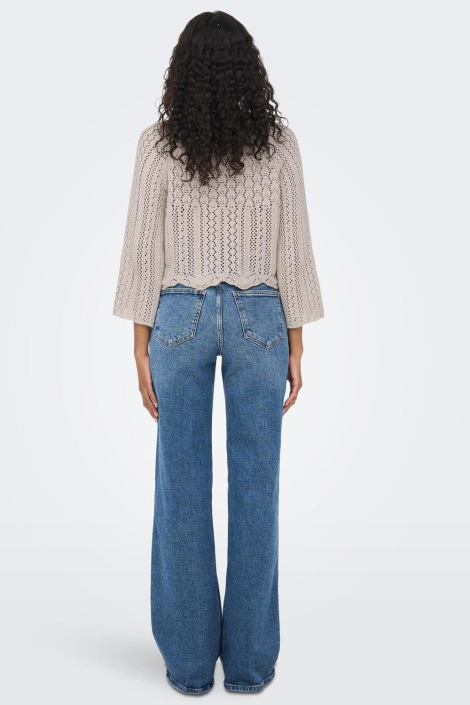 Only beige dames trui
