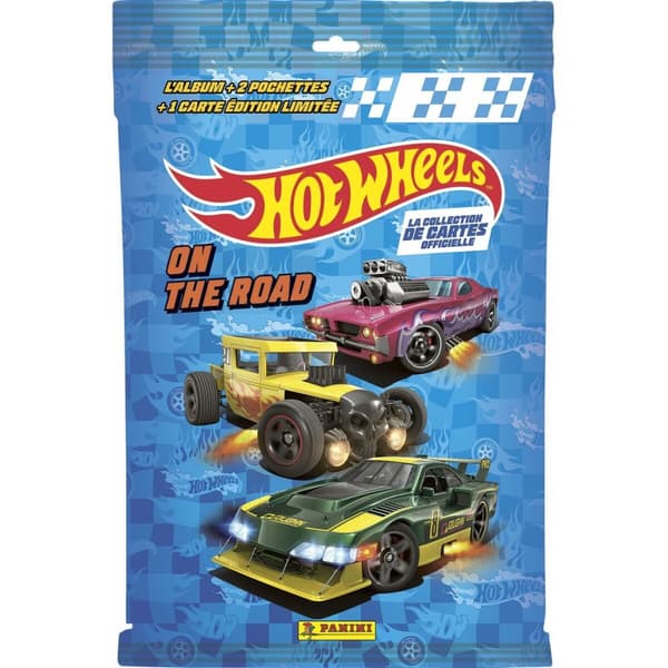 Pakke med klistremerker Panini Hot Wheels TC
