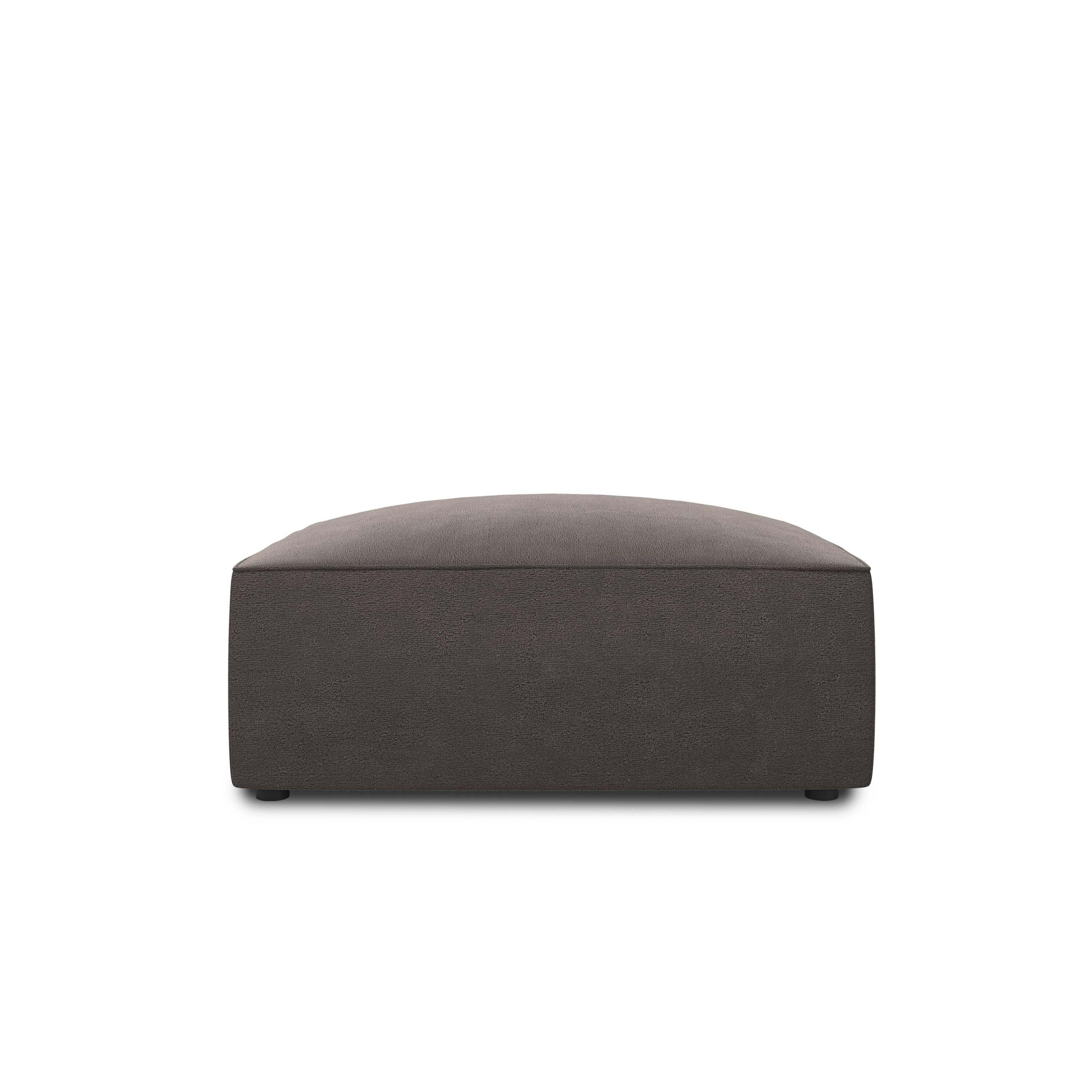Windsor & Co Sao Hocker - Velvet  - Donkergrijs