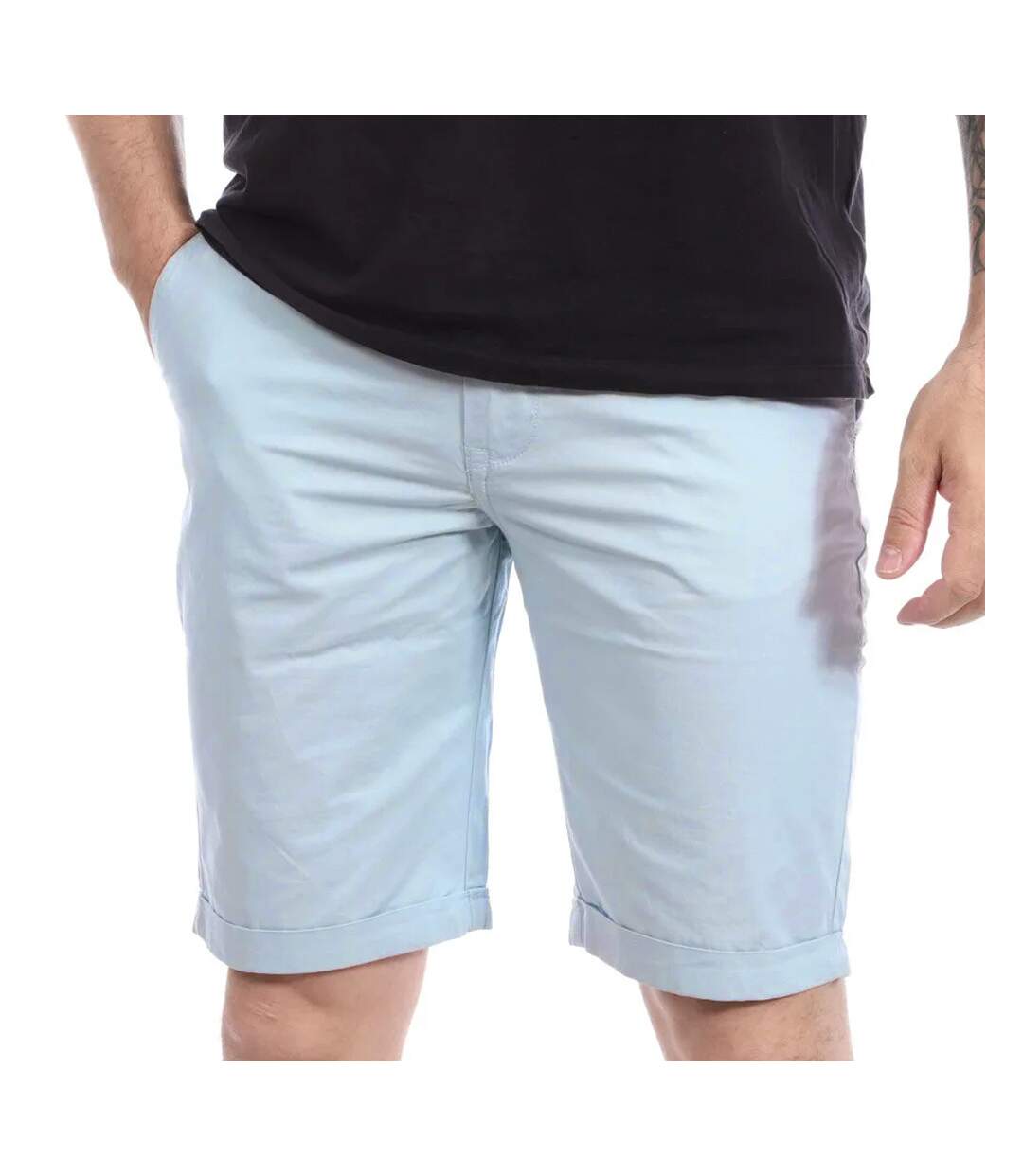 Short Chino Bleu Homme La Maison Blaggio Matt