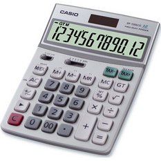 Calculatrice de bureau Casio DF-120 - 12 chiffres
