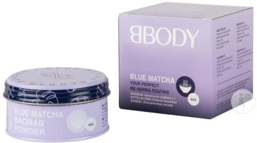 BBody Blue Matcha Baobab Poudre 40g