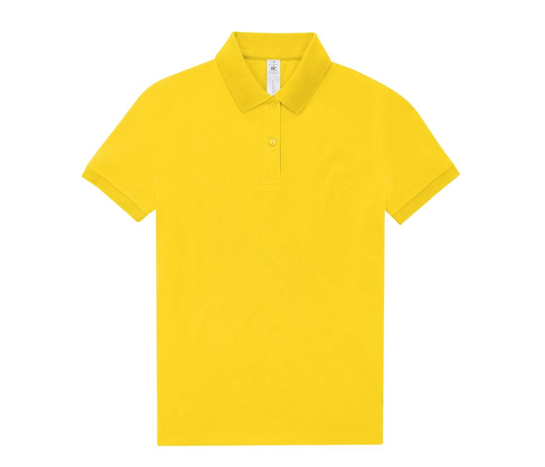 B&C BCW463 - Polo Femme Élégant en Coton Prérétréci