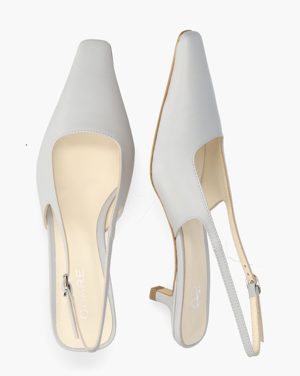 Odare Anna Lichtgrijs Dames Slingbackpumps