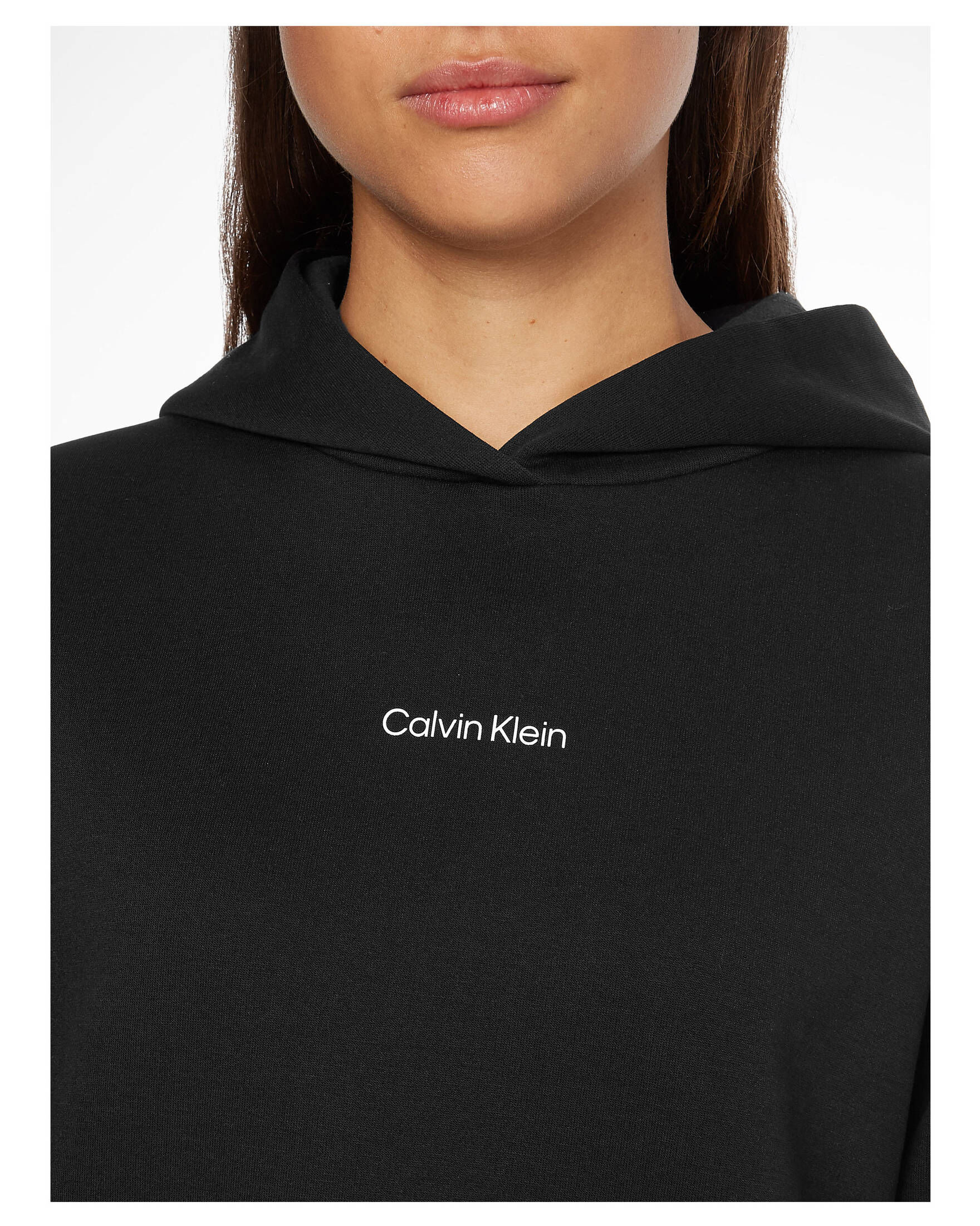 CALVIN KLEIN| Damen Hoodie MICRO LOGO ESSENTIAL HOODIE