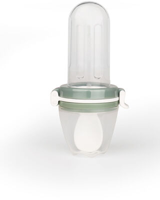 Kidsme Food Squeezer med skje, Grey