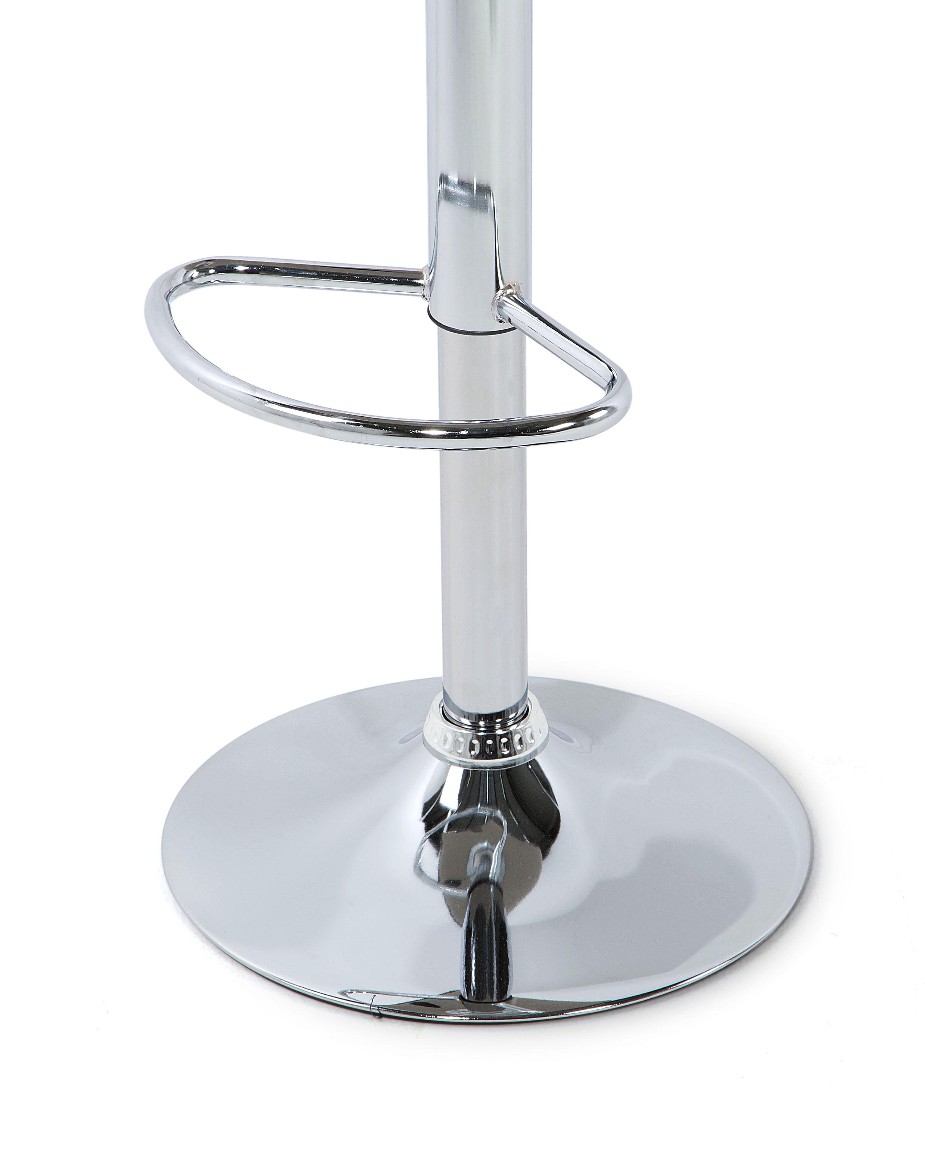 Set van 2 barstoelen MARION draaibaar Lichtbeige