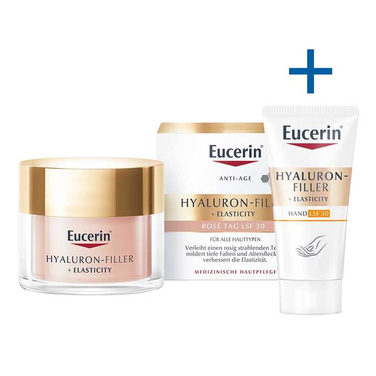 Eucerin Anti-Age Hyaluron-Filler + Elasticity Rose LSF 30, 50 ml