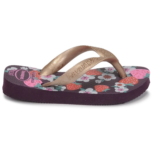 Havaianas - KIDS FLORES - Violet / Doré