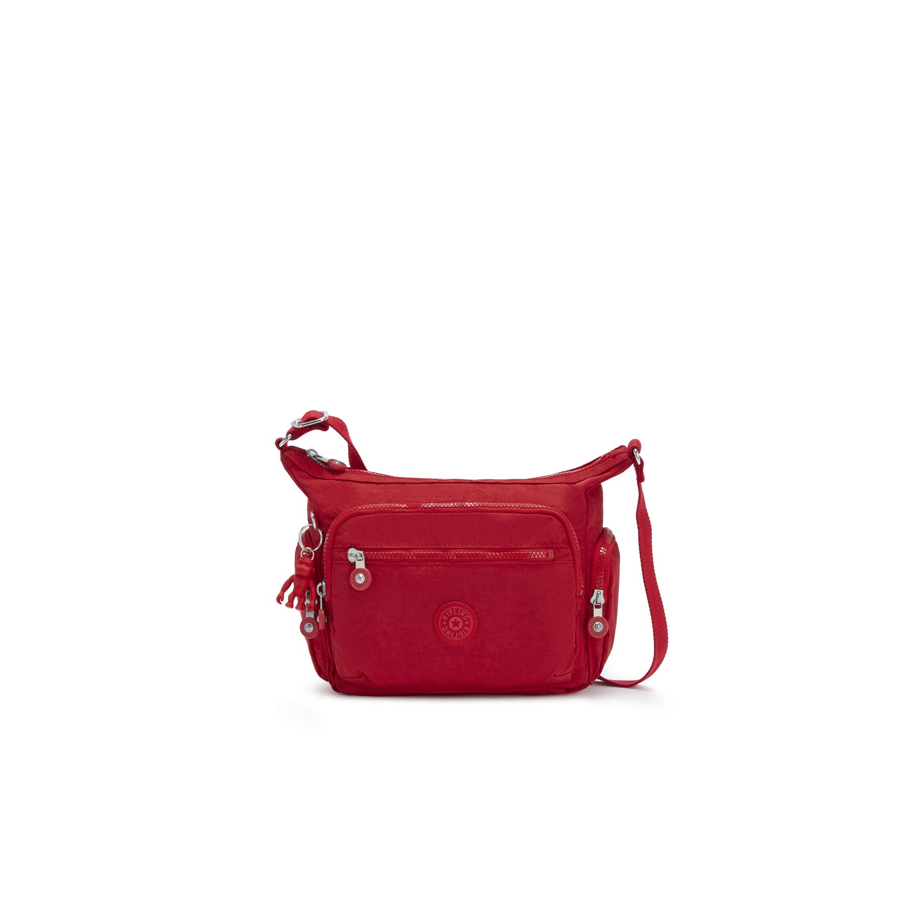 GABBIE S Petit sac bandoulière à compartiments multiples - Red Rouge