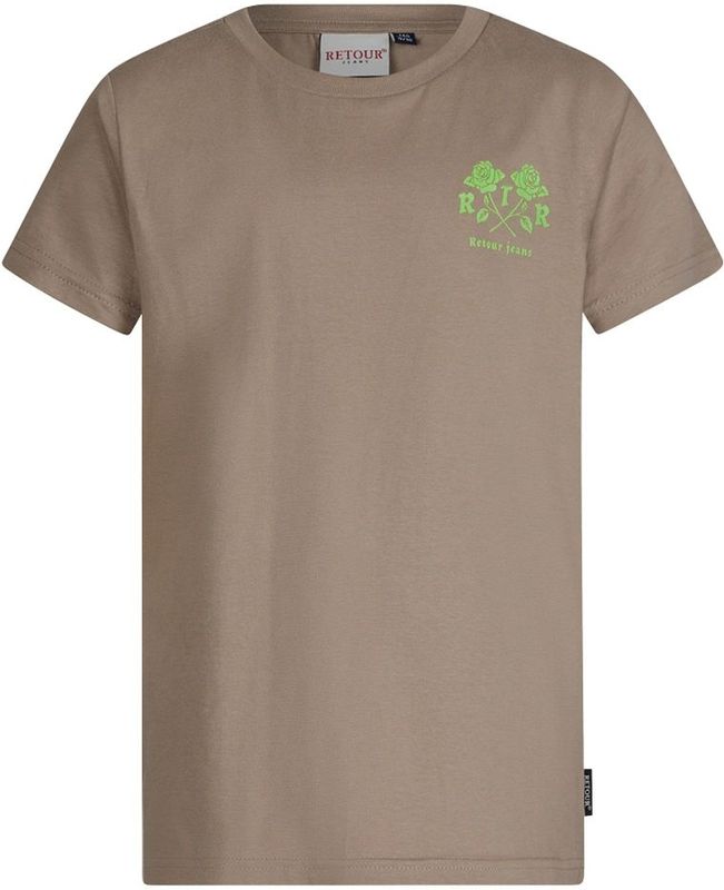Retour jongens t-shirt - Camel