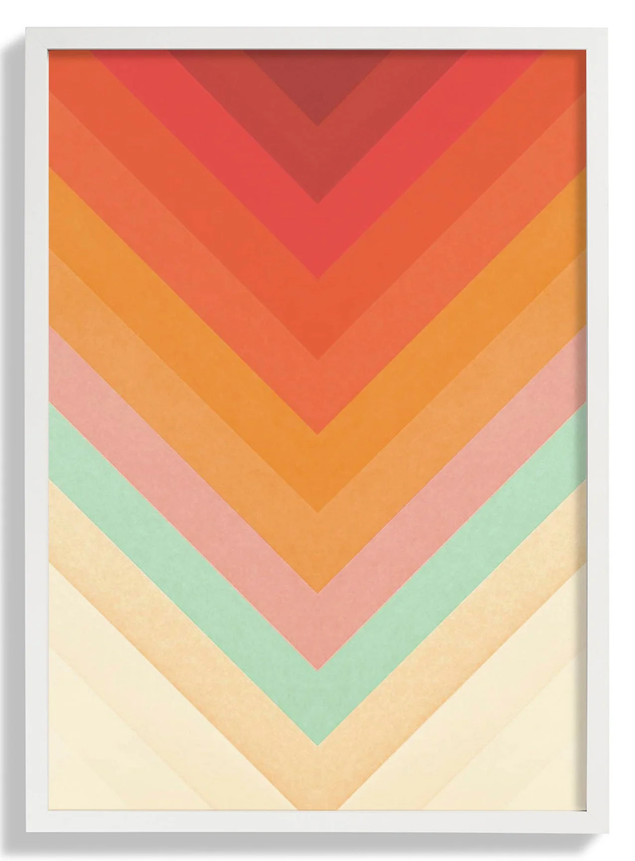 Regenbogen Chevrons von Florent Bodart