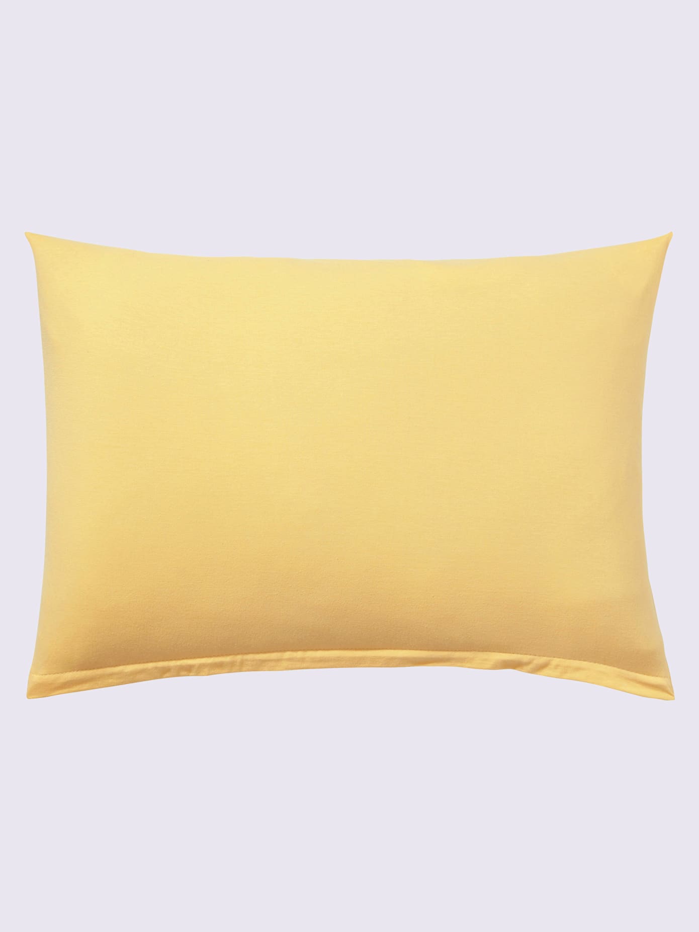 Housses de coussin jersey fin maco à repassage superflu