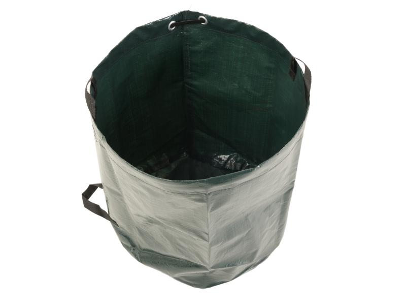 Windhager Gartensack selbststehend, 80l Selbststehender Gartensack für Lagerung und Transport von Gartenabfällen