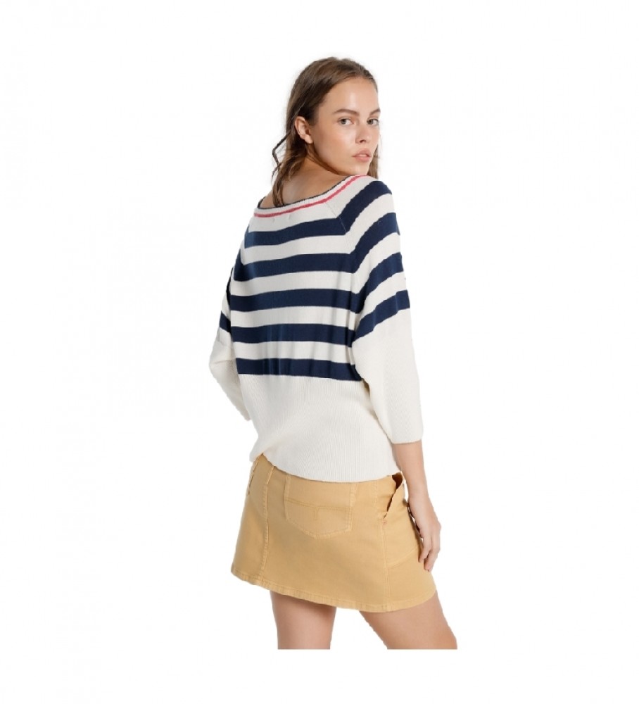 Camisa Lois Leve com Listras Brancas