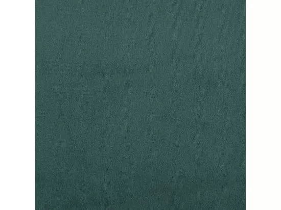 Ensemble de canapés 2 pcs avec coussins vert foncé velours