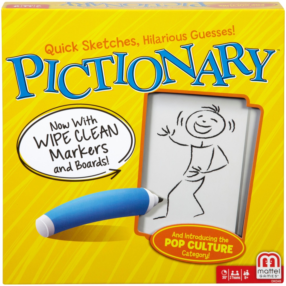 Pictionary – ein schnelles Zeichen- und Ratespiel