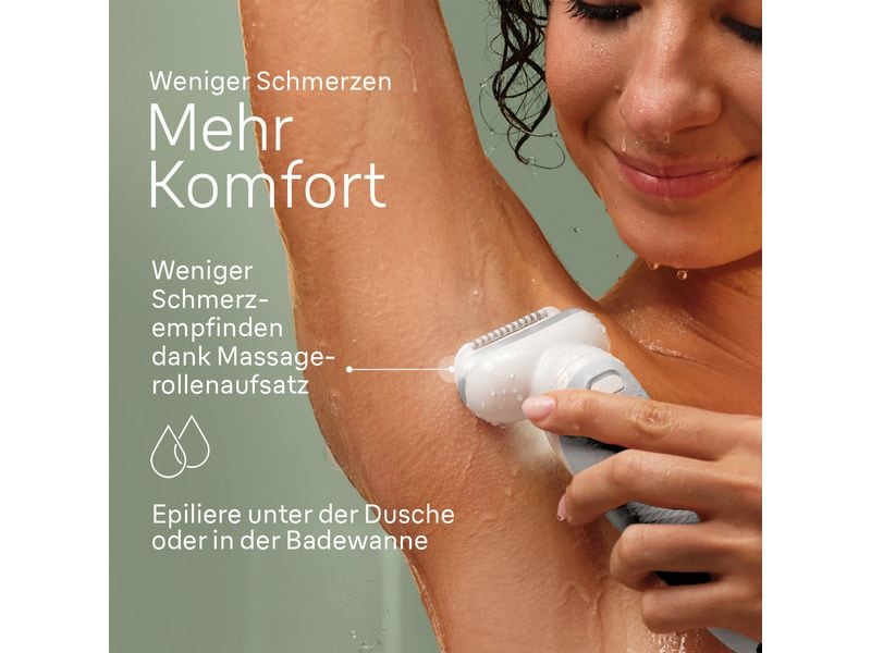 Braun Epilierer Silk-épil 9 9-341 Kabelloses Nass- und Trocken-Epiliergerät
