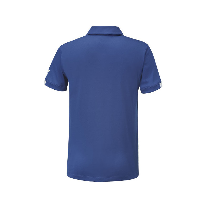 Polo de tennis enfant Babolat Play blanc ou bleu
