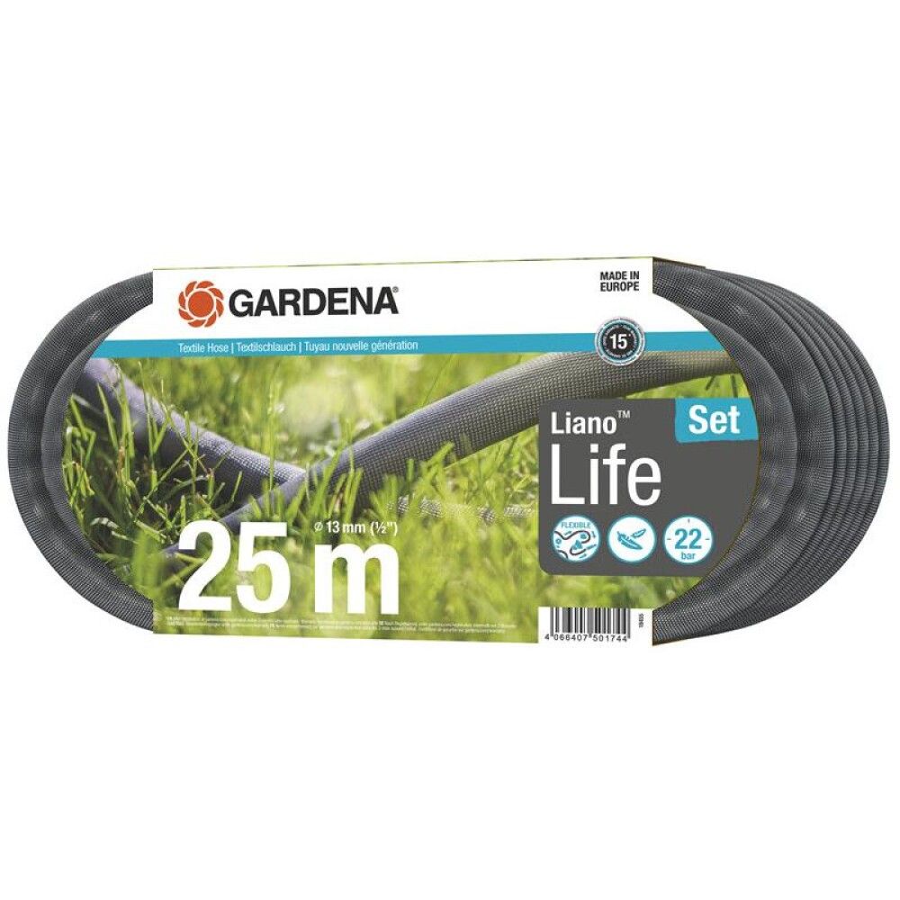 TEKSTILSLANGESETT GARDENA LIANO 1/2