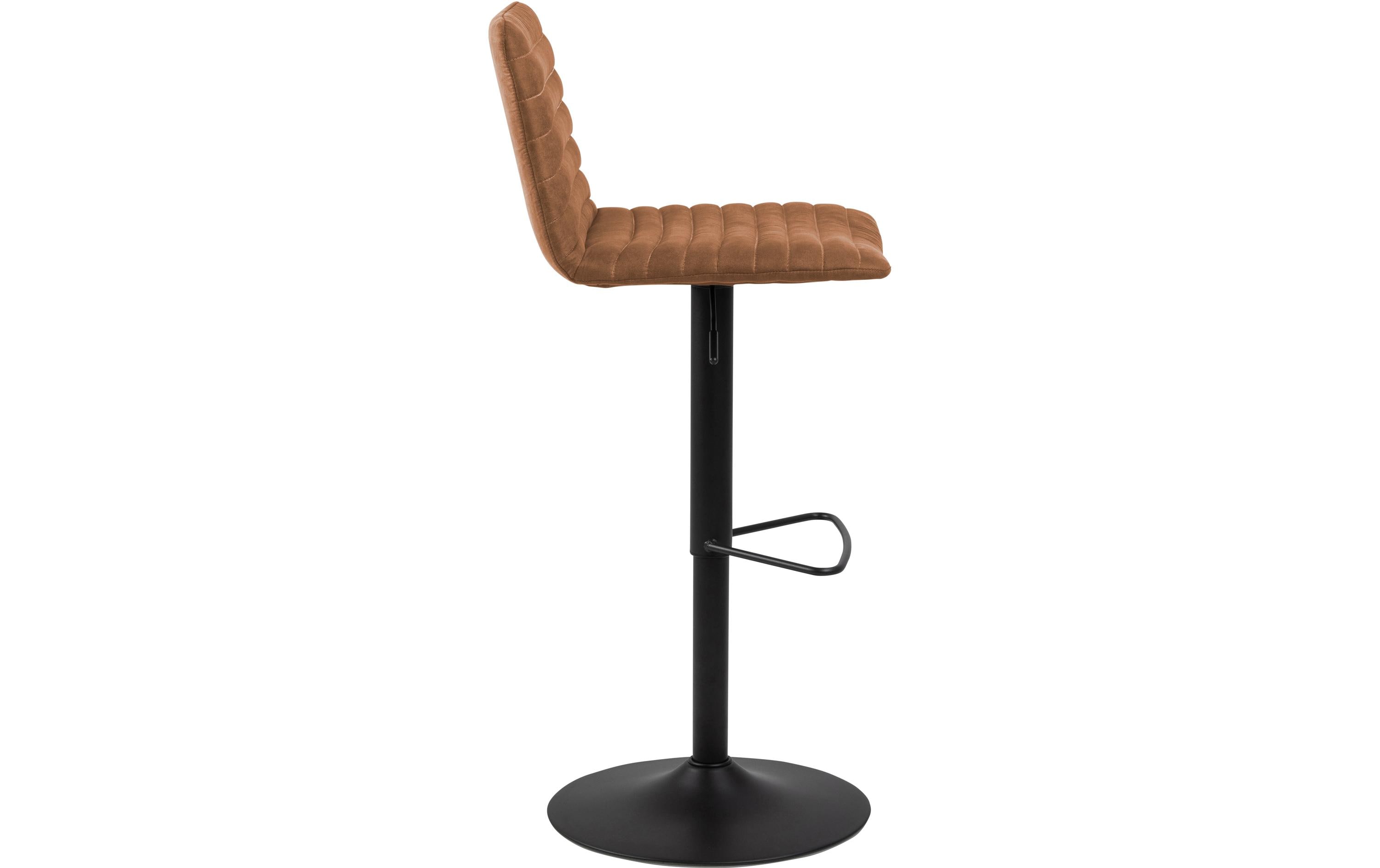 Barhocker Kimmy, 2 Stück, 50 x 110.5 cm, Camel<br>Barstühle mit geradlinigem Design