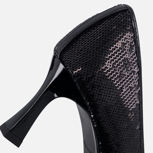 Tamaris Pumps zwart Textiel