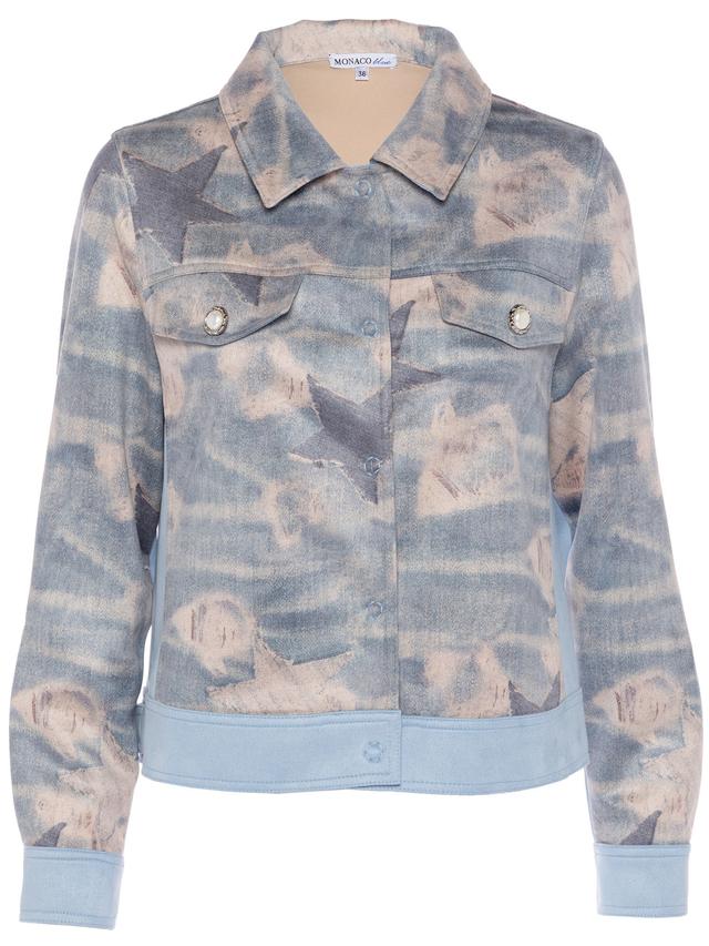 Jacke Jeansoptik