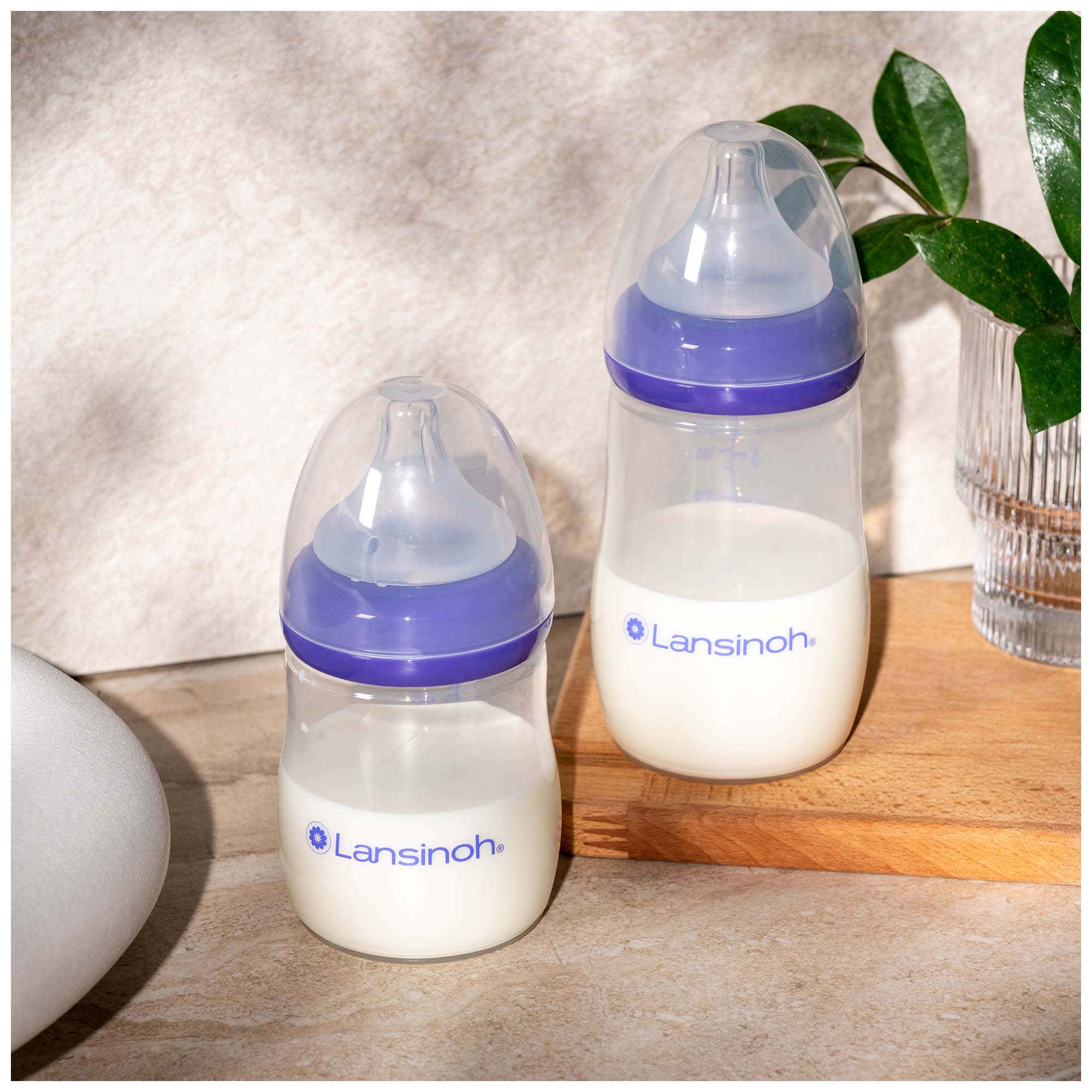 Lansinoh babyfles starterset Natural Wave - startersets - Prénatal