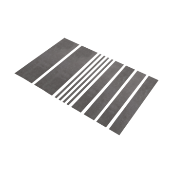 Firststep traprenovatieset pvc-treden beton grijs, 4 stuks