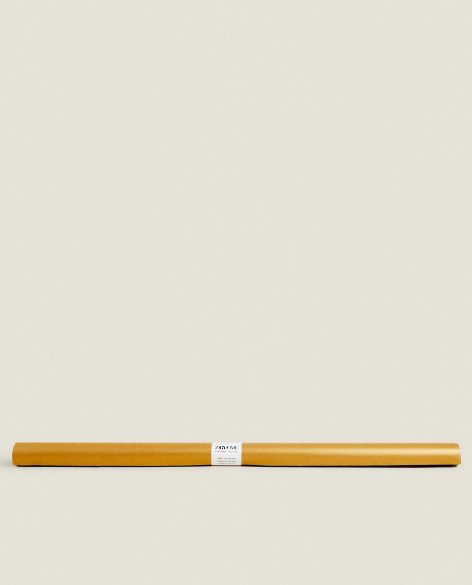 PAPEL DE EMBRULHO DE NATAL DOURADO