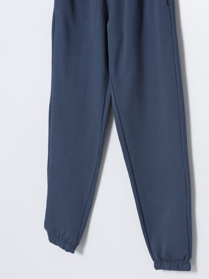 Conjunto com 3 calças jogger básicas - Azul Médio