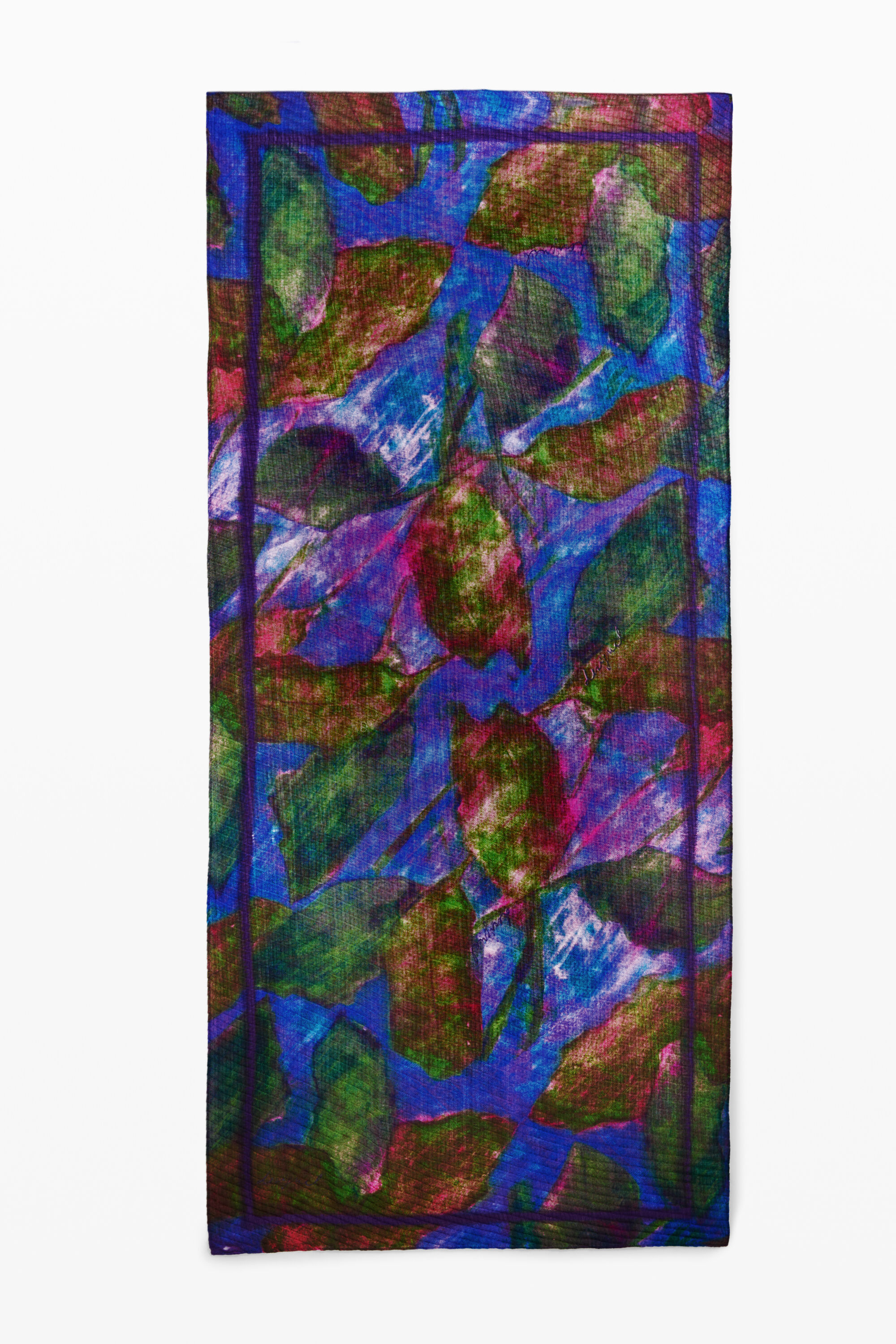 Foulard hojas