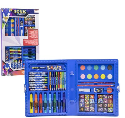 Sonic Fargeleggingssett Boks