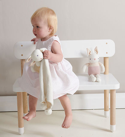 ThreadBear Gaves?t - Hvid Kaninrangle og Sutteklud