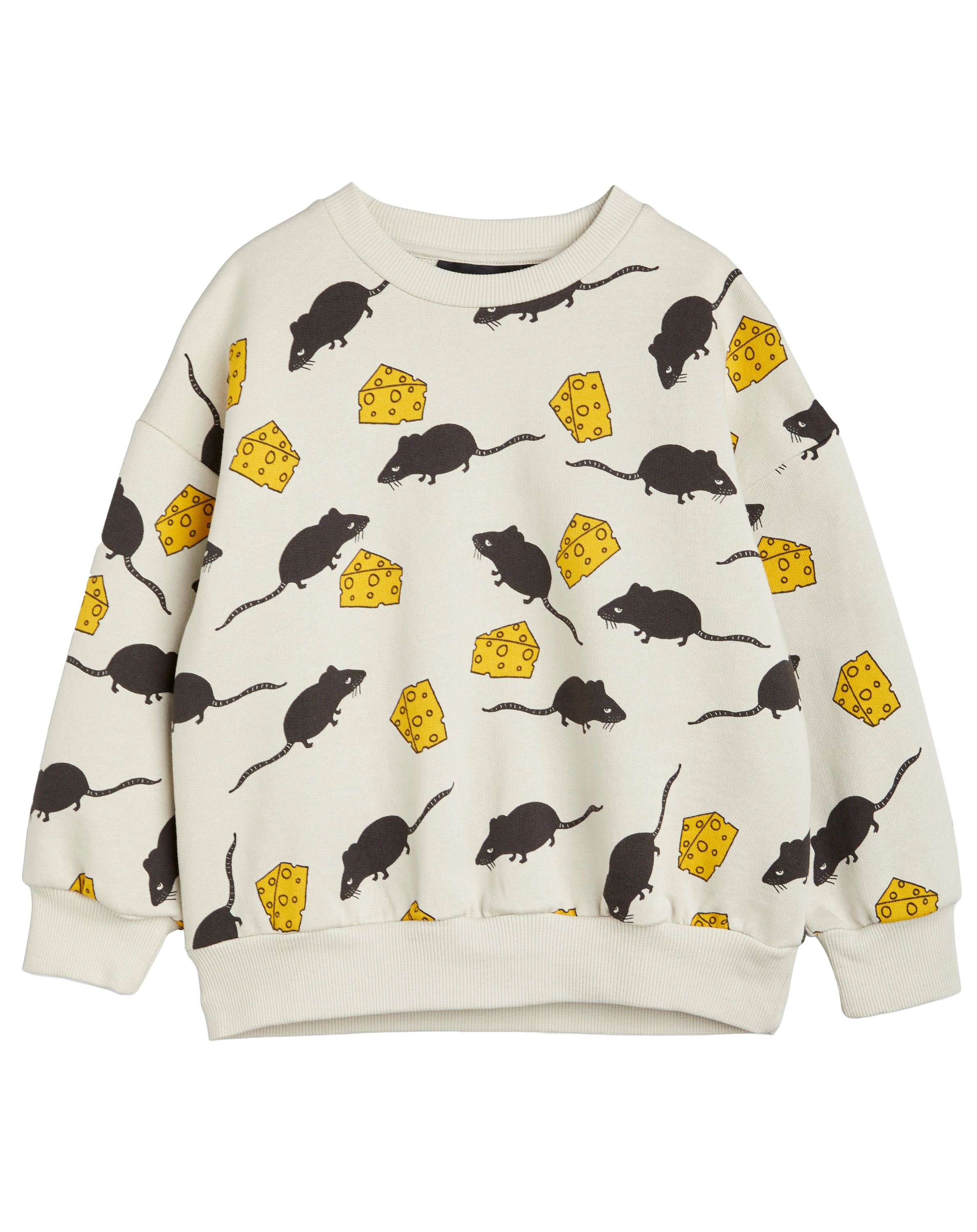 Sweatshirt MOUSE AOP in light grey