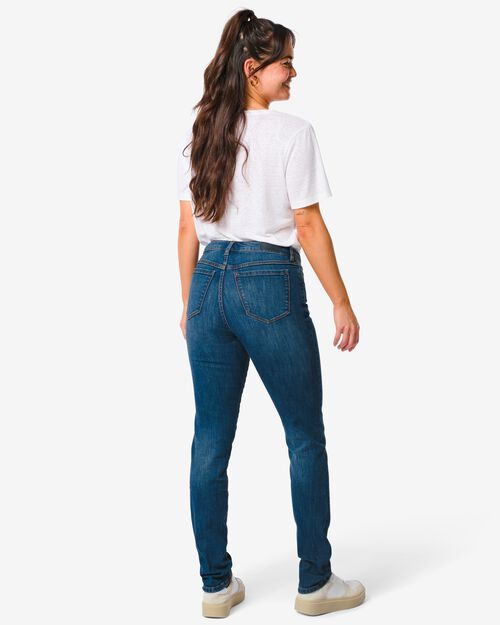 jean femme - modèle skinny bleu moyen