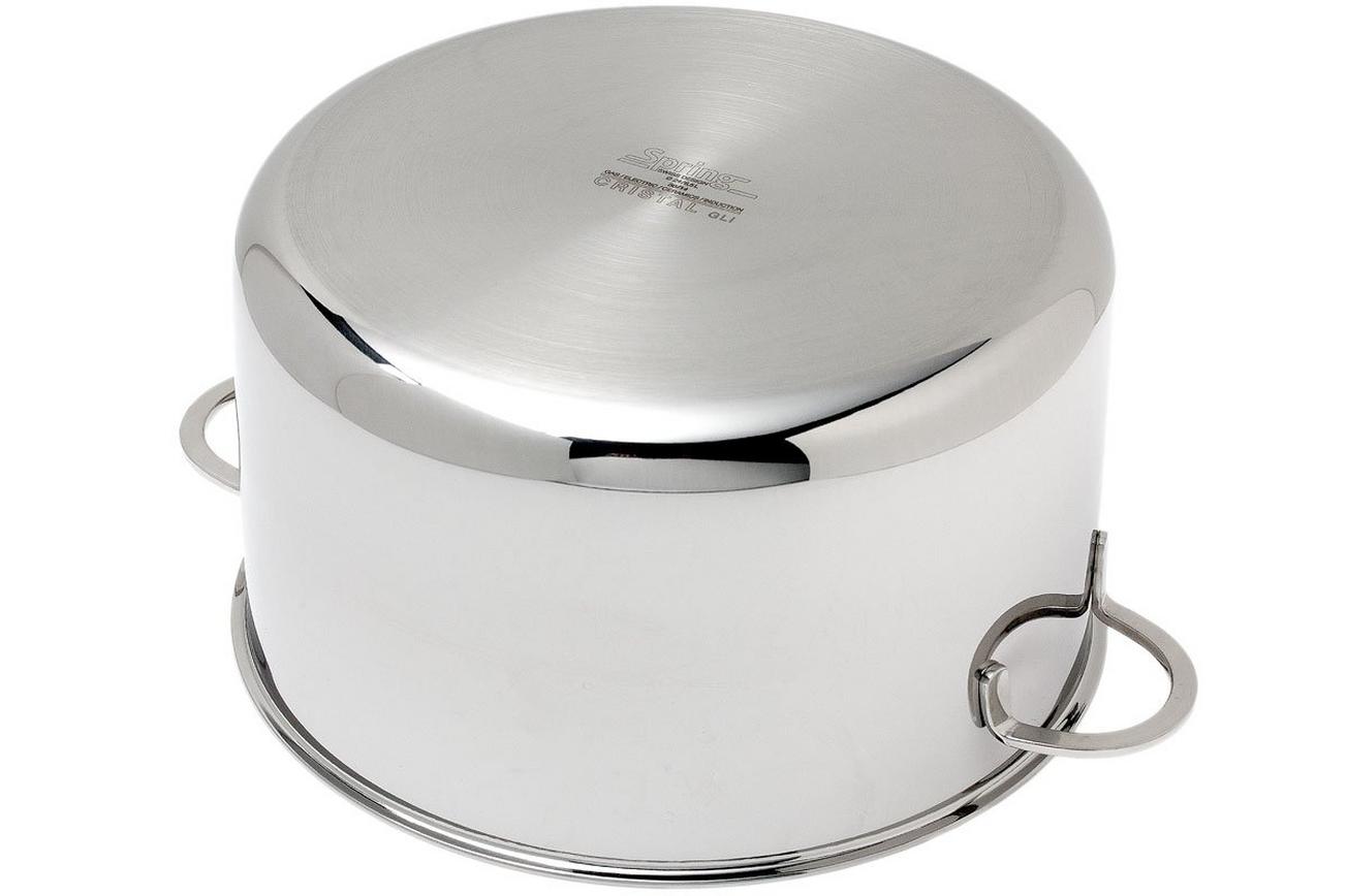 Spring Cristal kookpan met deksel 24 cm, 6,5L