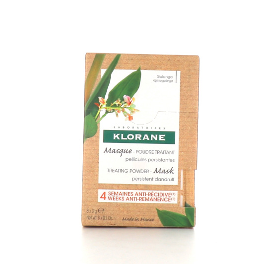 Masque-Poudre au Galanga Klorane - Etats pelliculaires sévères