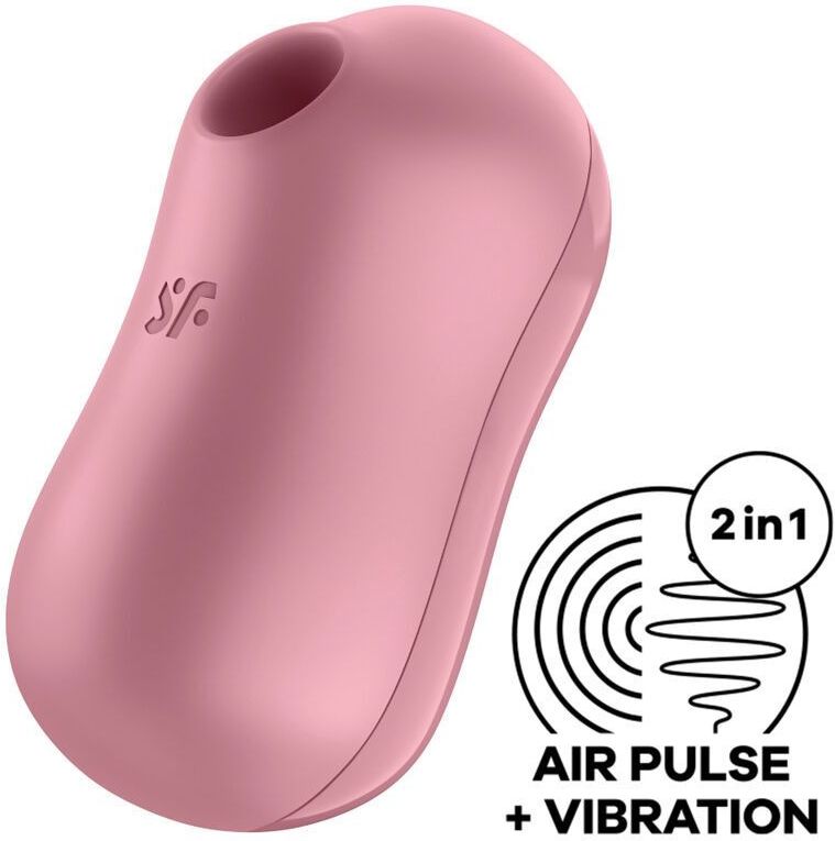 Satisfyer - Cotton Candy - Drukgolfvibrator - Waterdicht - Siliconen