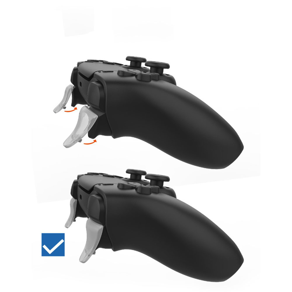 (2er Set) Sony Playstation PS5 DualSense Controller (L2/R2) Trigger Verlängerung - Schwarz