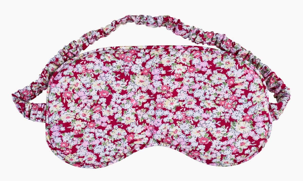 Sovemaske multi rød - 9x20 cm