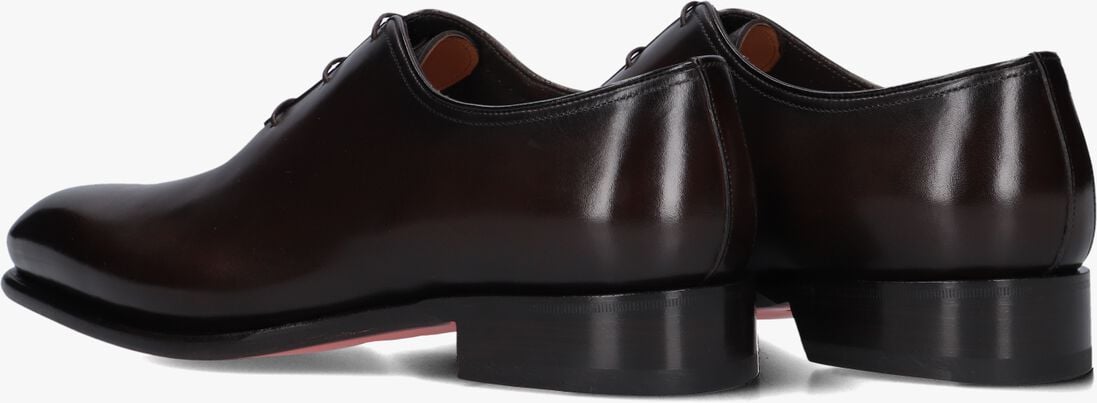 bruine santoni nette schoenen 16229
