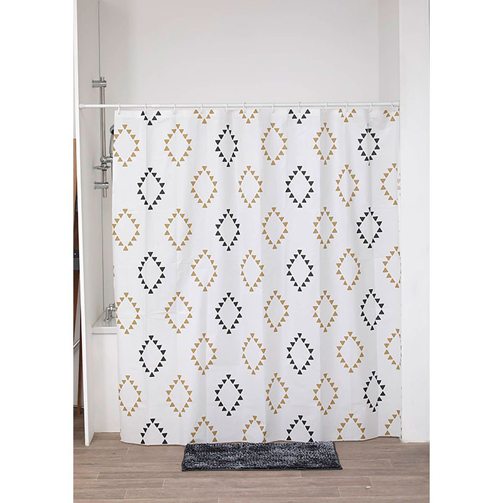 Rideau douche LIMA polyester 180x180cm