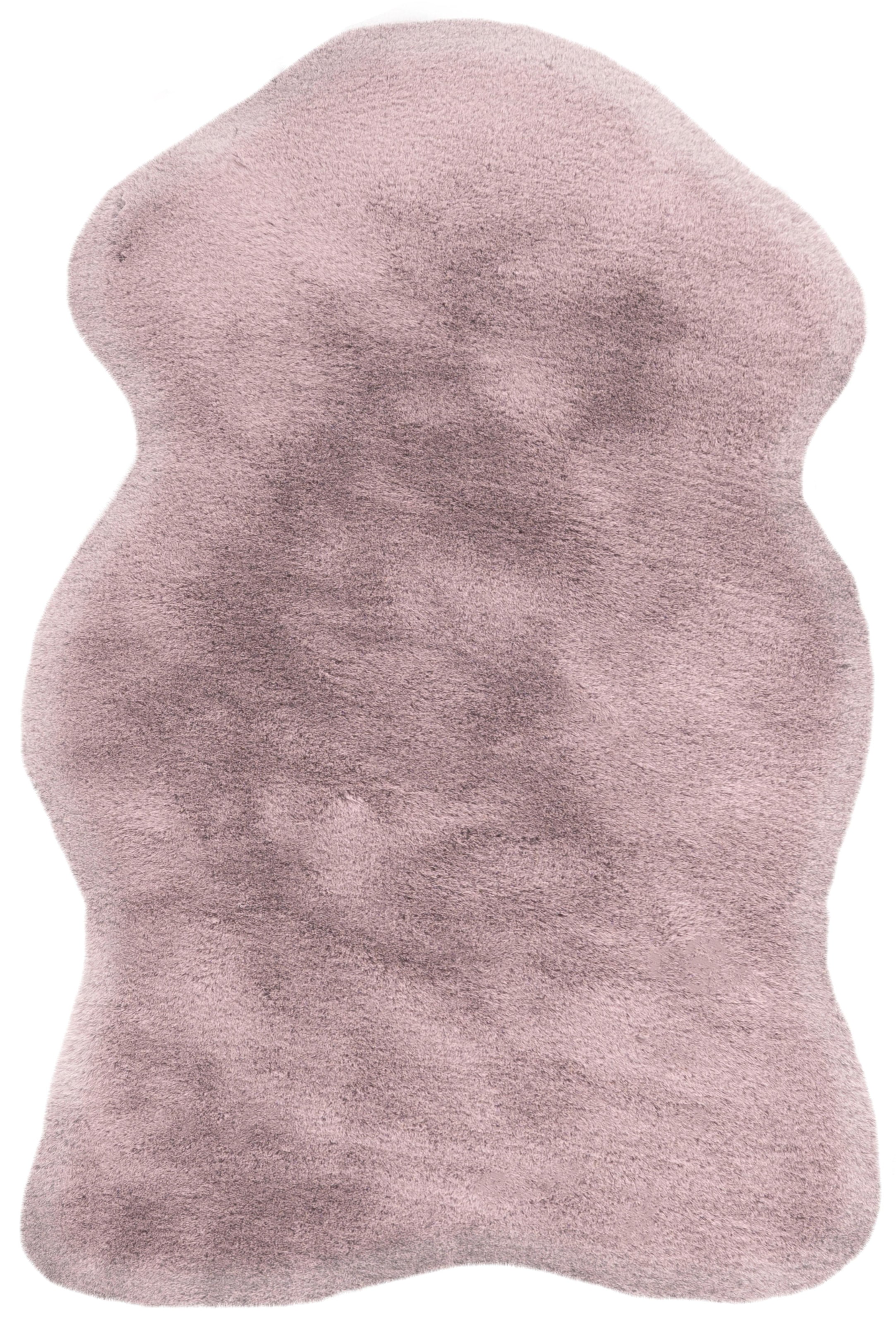Arte Espina Fellteppich »Rabbit 200« fellförmig 35 mm Höhe Kunstfell, Kannichenfell Haptik, weich, Wohnzimmer alle Räume,Hochflor