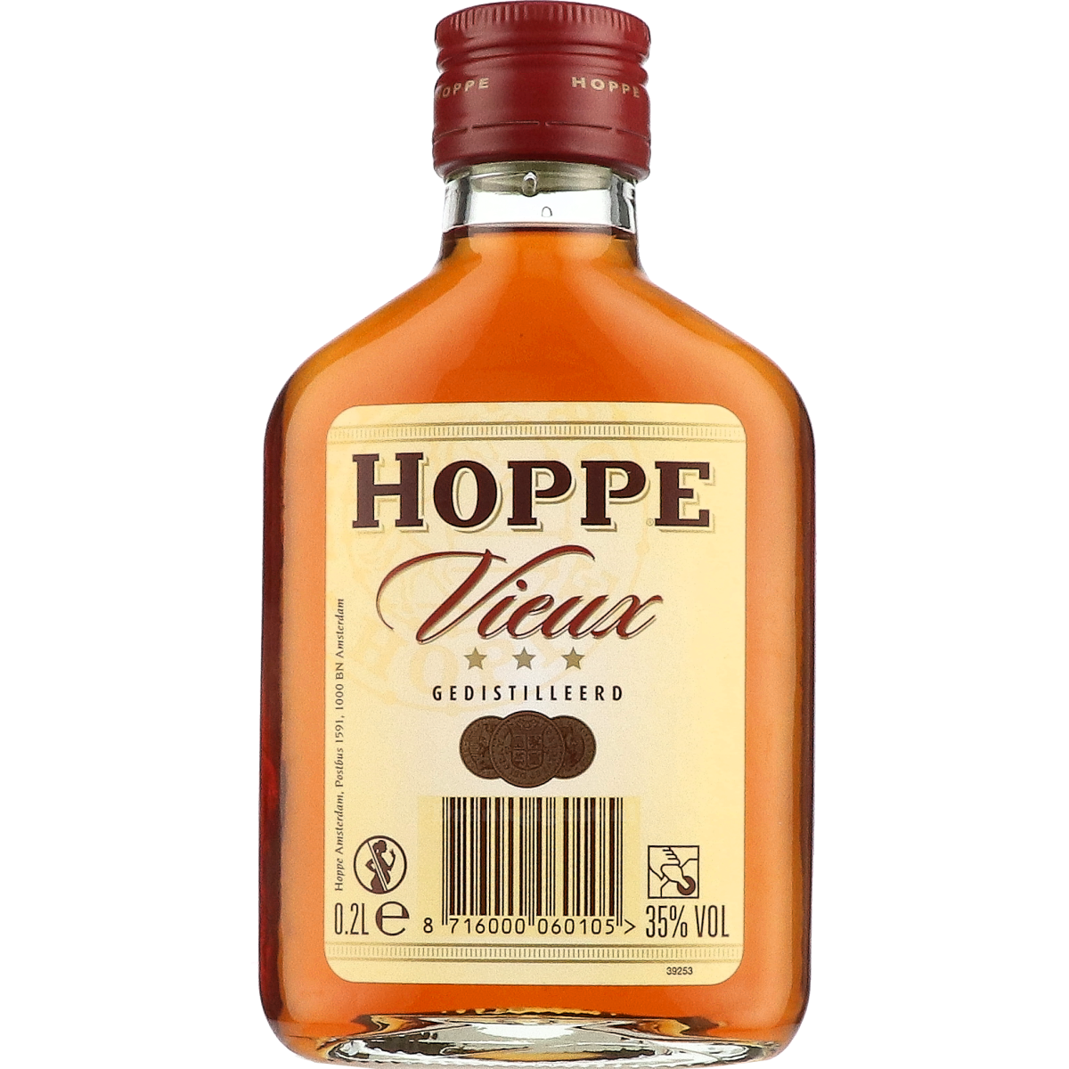 Hoppe Vieux zakflacon 20 cl